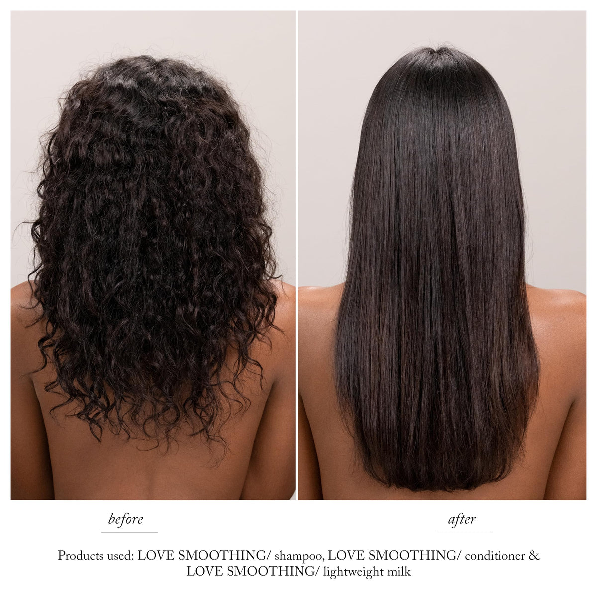 Davines LOVE SMOOTHING Shampoo refill pouch side view