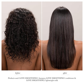 Davines LOVE SMOOTHING Shampoo refill pouch side view