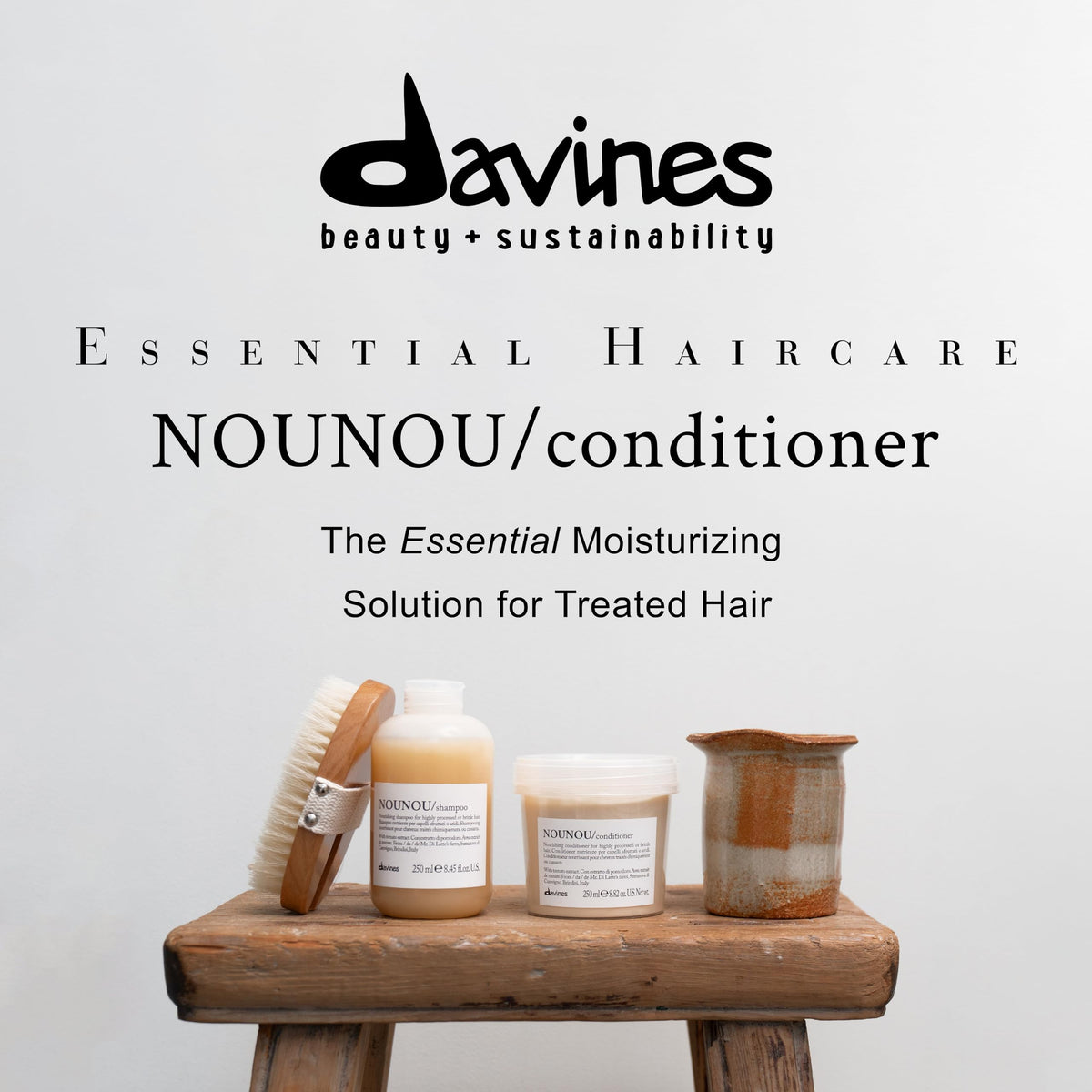 Davines NOUNOU Conditioner texture close-up