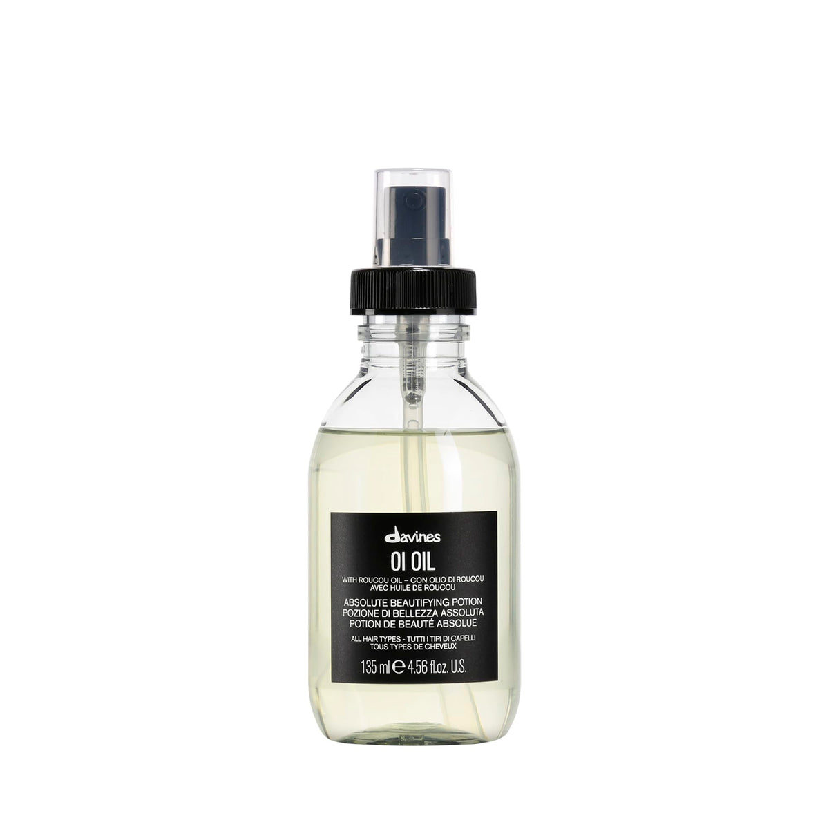 Davines OI Oil 150g front view with sleek design