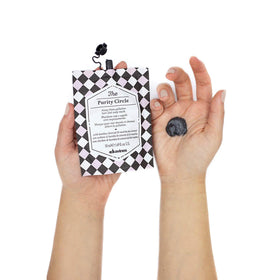 Davines The Purity Circle Hair Mask application on hair