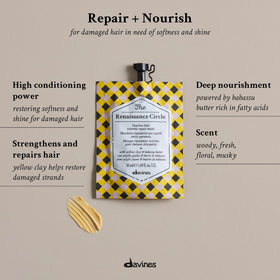 Davines The Renaissance Circle Repairing Mask 50g packaging
