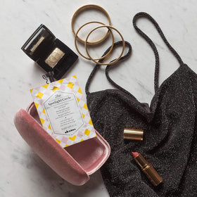 Davines The Spotlight Circle Hair Mask in bathroom setting