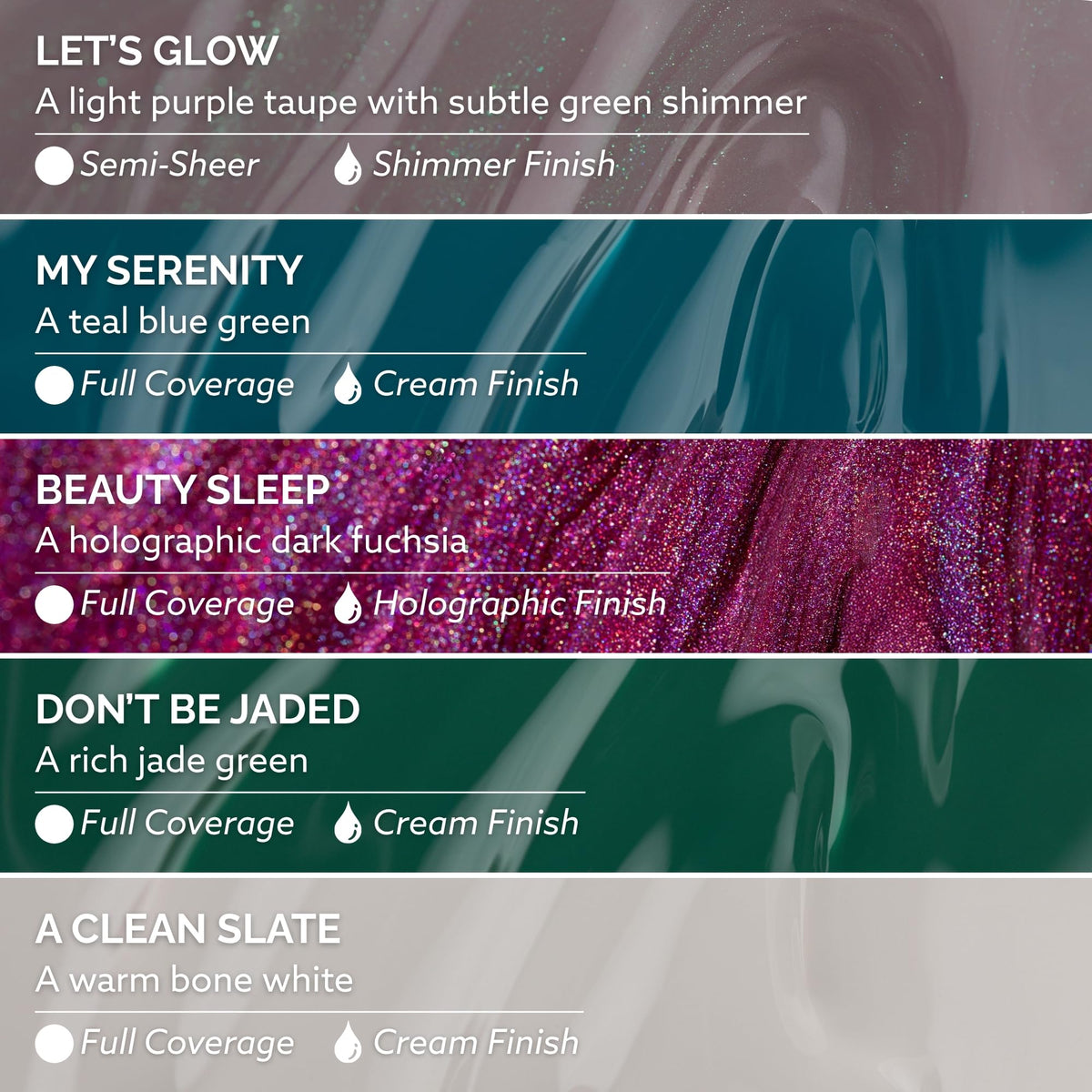 Dazzle Dry lacquer bottle in My Serenity shade