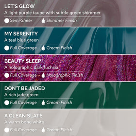 Dazzle Dry lacquer bottle in My Serenity shade