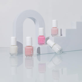 Dazzle Dry lacquer in Mind Your Mani, nude with pink undertones