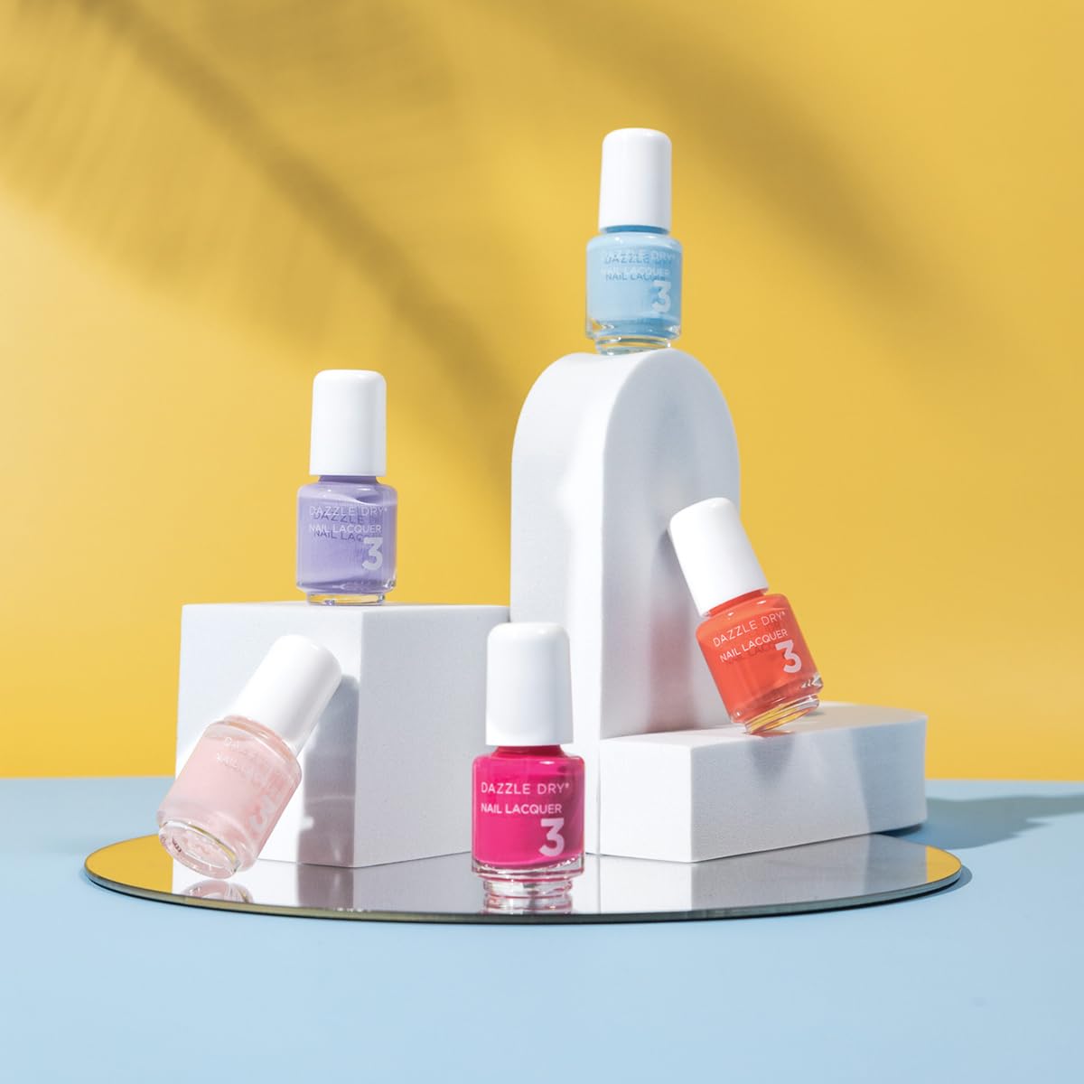 Dazzle Dry Lotion, Please! light powder blue mini lacquer