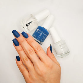 Dazzle Dry Mattify Top Coat bottle with sleek matte finish