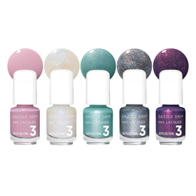 Dazzle Dry Mini Flight 5 Mini Lacquers set front view