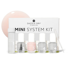 Dazzle Dry Mini Kit Livin' La Vida Yoga front view with all products