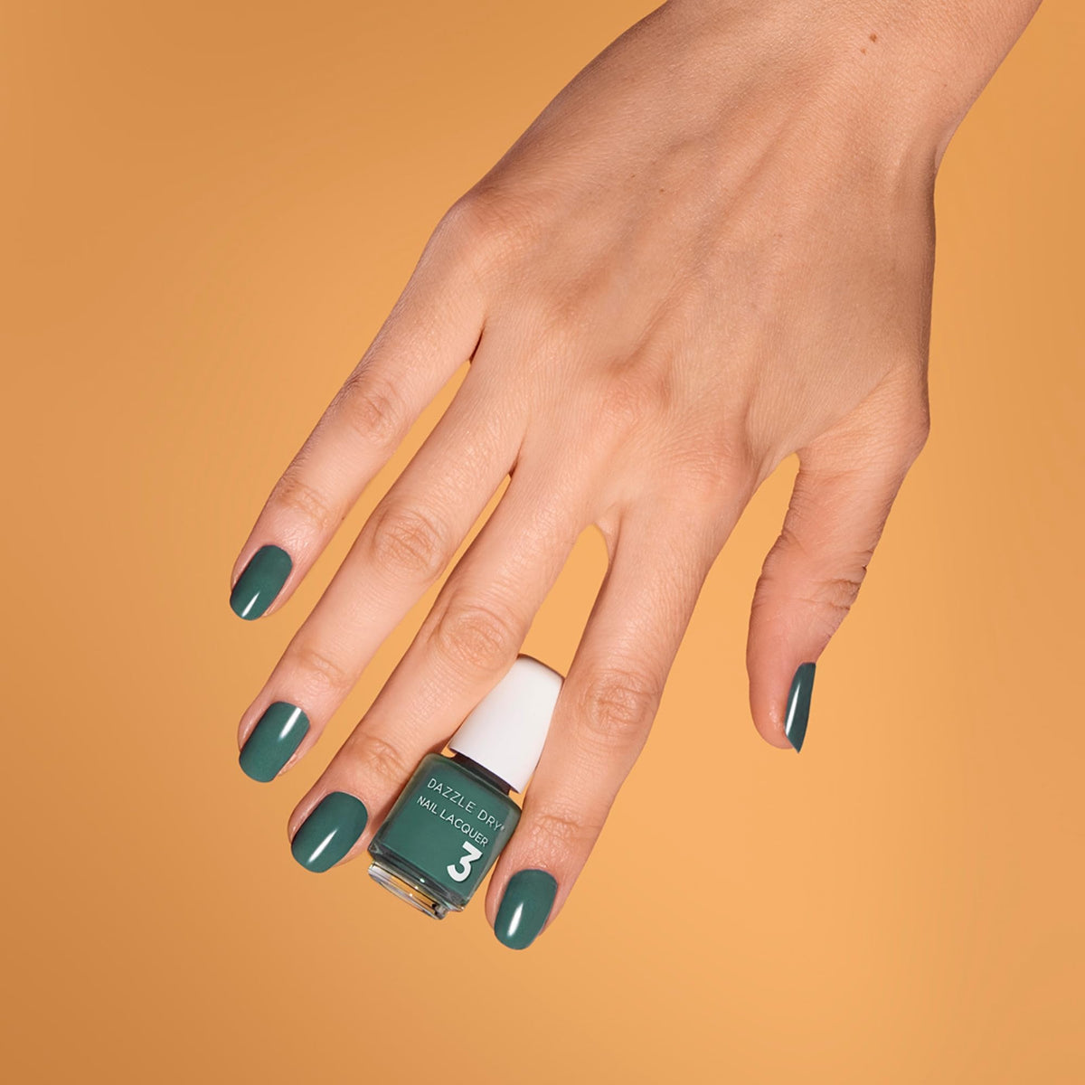Dazzle Dry nail polish application process