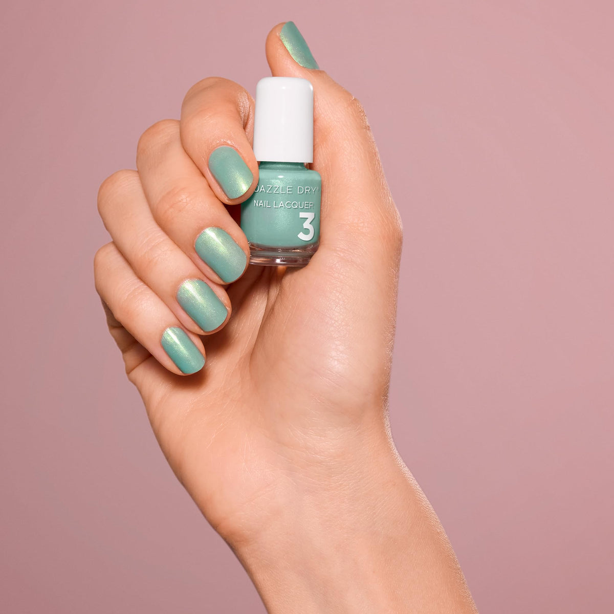 Dazzle Dry nail polish application process