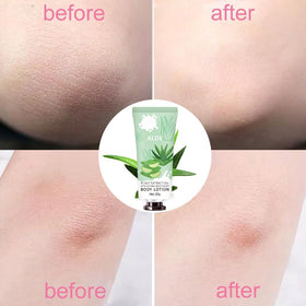 DBEAUTYM body lotion tube with cherry blossom scent