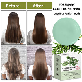 DBEAUTYM Rosemary Shampoo and Conditioner Bar Set side view