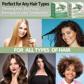 DBEAUTYM Rosemary Shampoo Bar lathering on hair