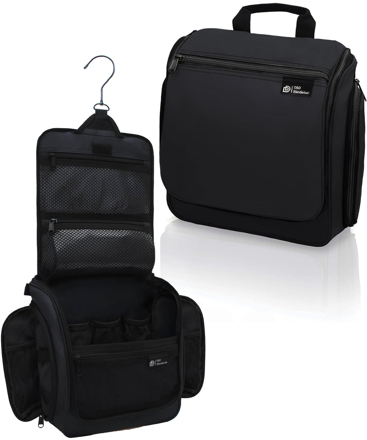 DD D&D Wanderlust extra large hanging travel toiletry bag front view