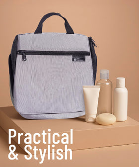DD D&D Wanderlust Hanging Travel Toiletry Bag lifestyle scene