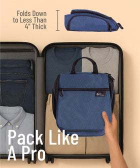 DD D&D Wanderlust Hanging Travel Toiletry Bag with YKK zippers