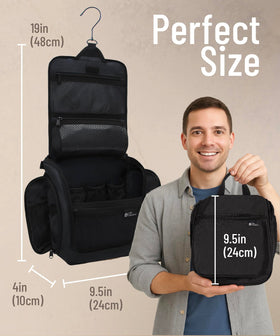 DD D&D Wanderlust Toiletry Bag hanging hook close-up