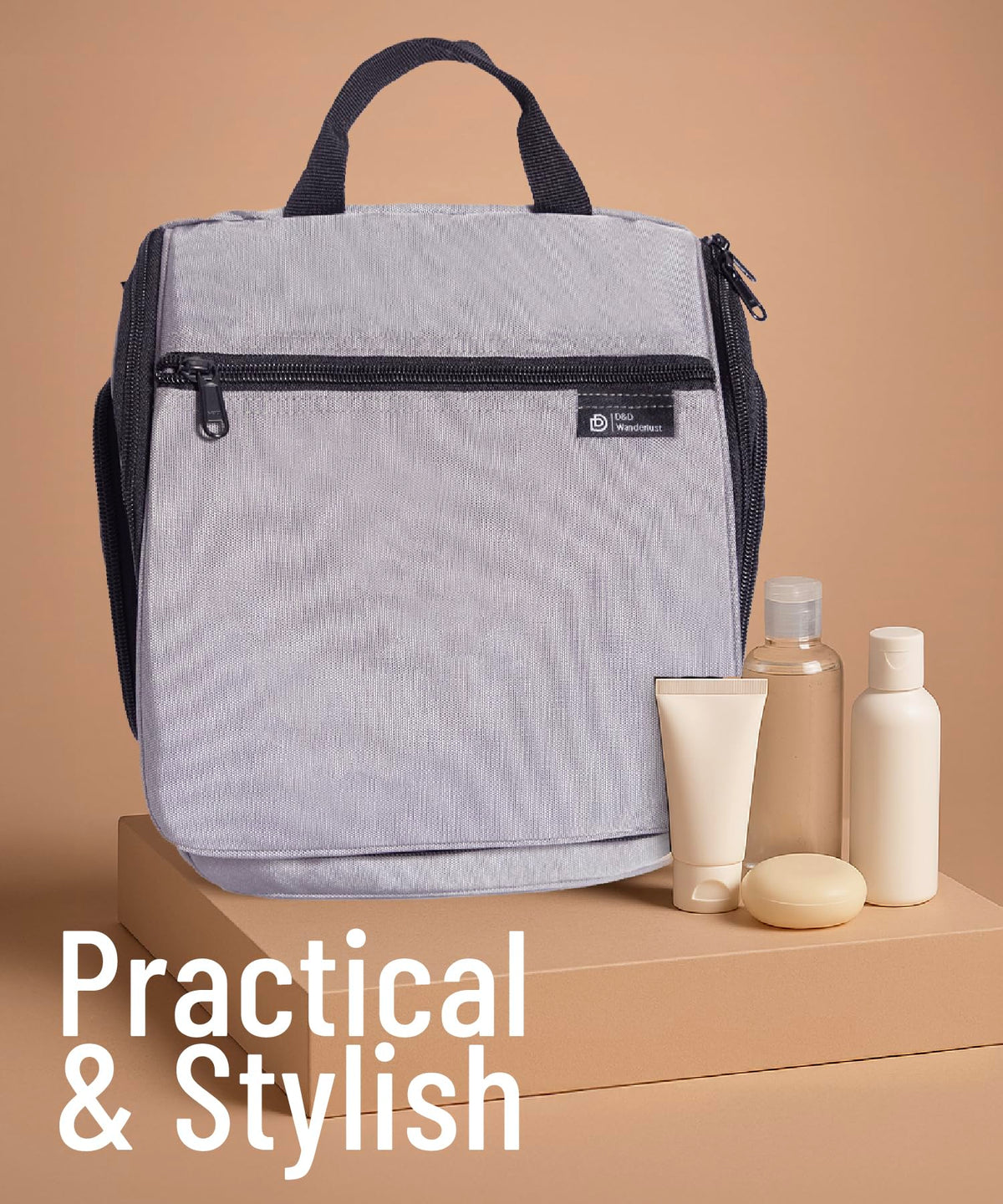 DD D&D Wanderlust Toiletry Bag in a camping setting
