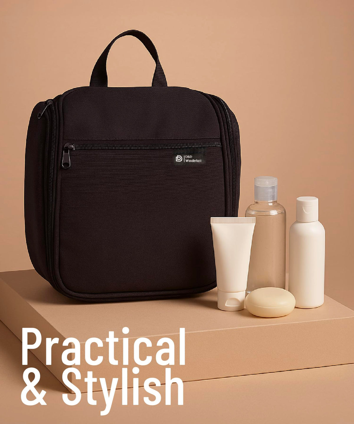 DD D&D Wanderlust Toiletry Bag lifestyle shot
