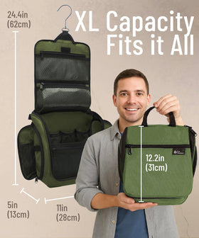 DD D&D Wanderlust Toiletry Bag showing compartments