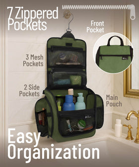 DD D&D Wanderlust Toiletry Bag with hanging hook