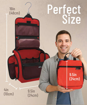 DD D&D Wanderlust Toiletry Bag with metal swivel hook