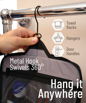 DD D&D Wanderlust Toiletry Bag with YKK zippers