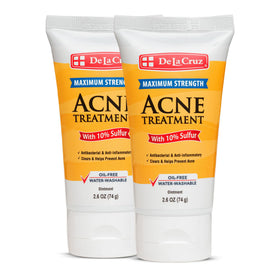 De La Cruz 10% Sulfur Ointment 2-pack front view
