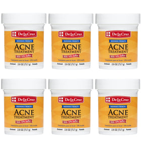 De La Cruz Sulfur Ointment 10% jar front view