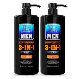 Dead Sea Collection 3-in-1 Men's Body Wash Citrus front view