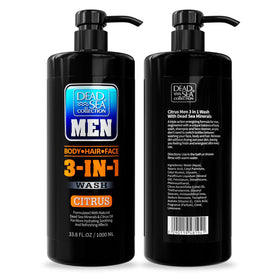 Dead Sea Collection Men's Body Wash Citrus with citrus fruits