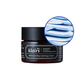 DearKlairs Midnight Blue Calming Cream front view with packaging