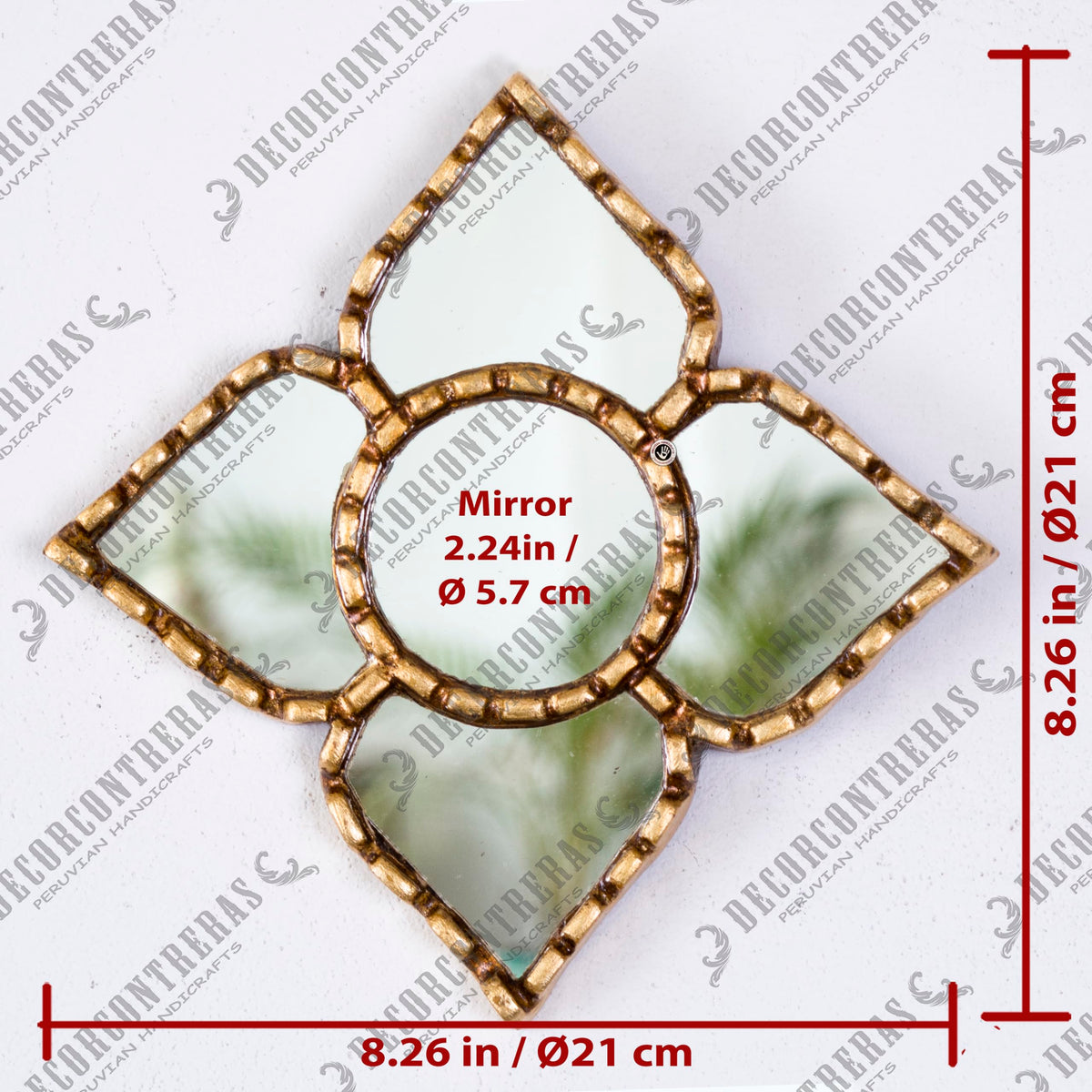 DecorContreras mirror alongside other decorative frames