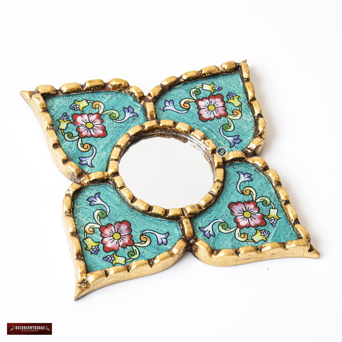 DecorContreras mirror in a decorative wall grouping