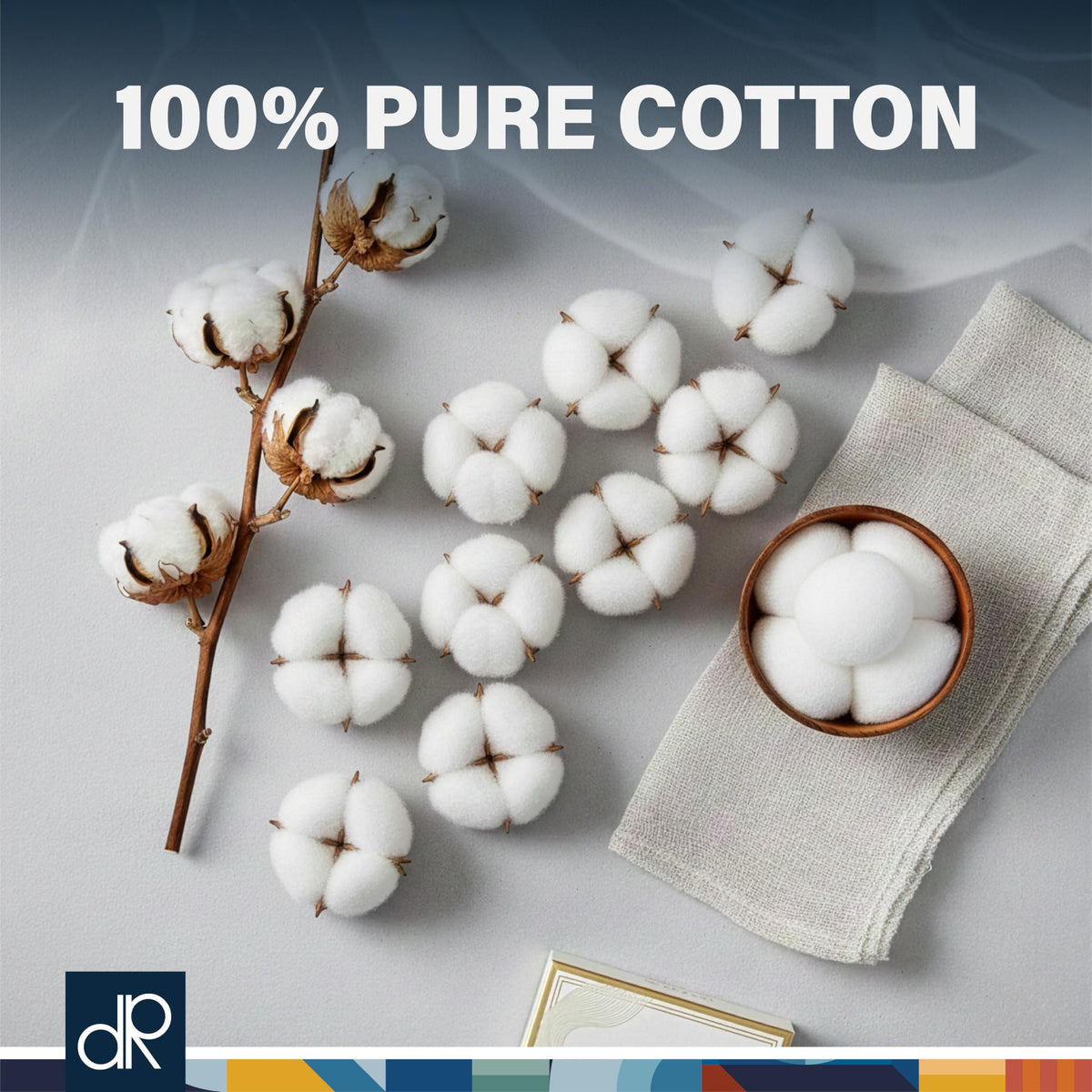 DecorRack cotton balls for polishing furniture