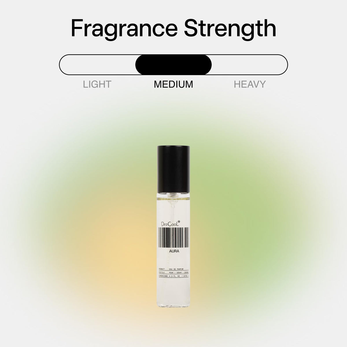 DedCool Aura Eau de Parfum 15 mL side view