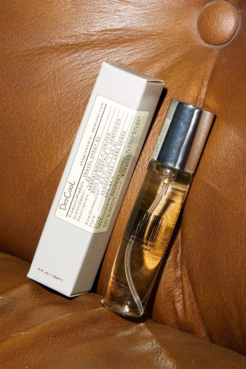 DedCool Eau de Parfum Fragrance 02 15 mL bottle close-up