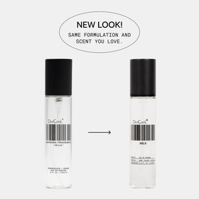 DedCool Milk Eau de Parfum bottle in a lifestyle setting