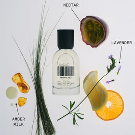 DedCool Mineral Milk Eau de Parfum bottle close-up