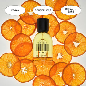 DedCool Red Dakota fragrance mist in use