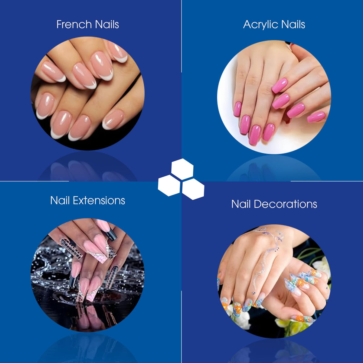 DeEnti Acrylic Monomer Liquid 8oz demonstrating application process
