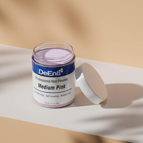 DeEnti Acrylic Nail Powder used in a nail salon