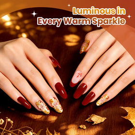 Deep brown gel polish from beetles Gel Polish set