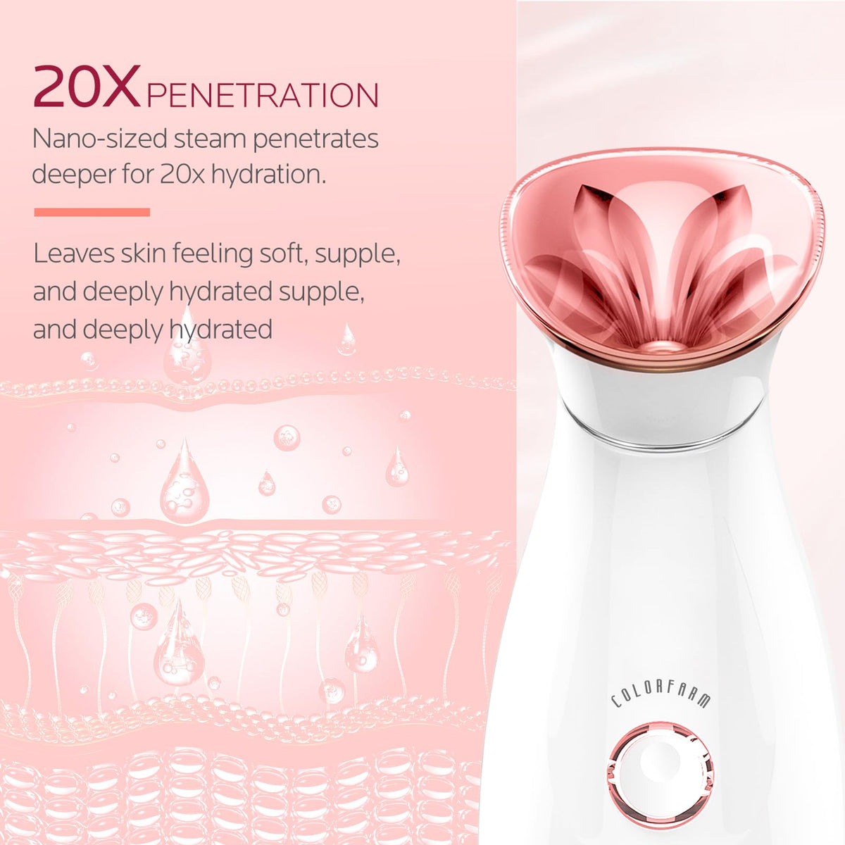 Deep-pore cleansing skin scrubber from Colorfarm