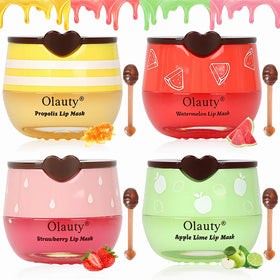 Deepmind Bee Lip Balm 4 PCS honey pot design front view