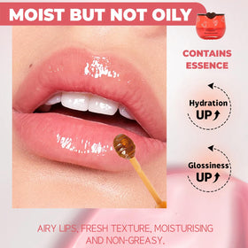 Deepmind Bee Lip Balm application with stick on lips
