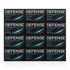 Defense Soap 12pk Oatmeal Bar Soap with natural ingredients