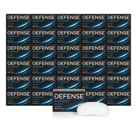 Defense Soap 30-pack all-natural tea tree bar soap front view